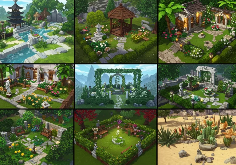 8 Bloxburg Garden Ideas for Stunning Virtual Yards