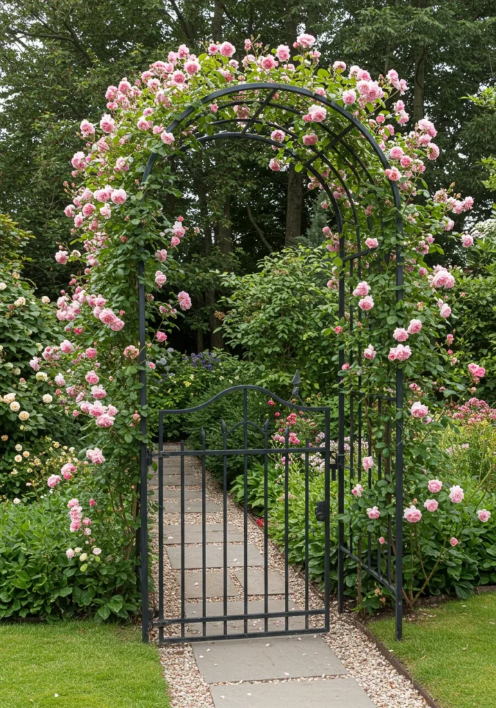Archway Entry Garden