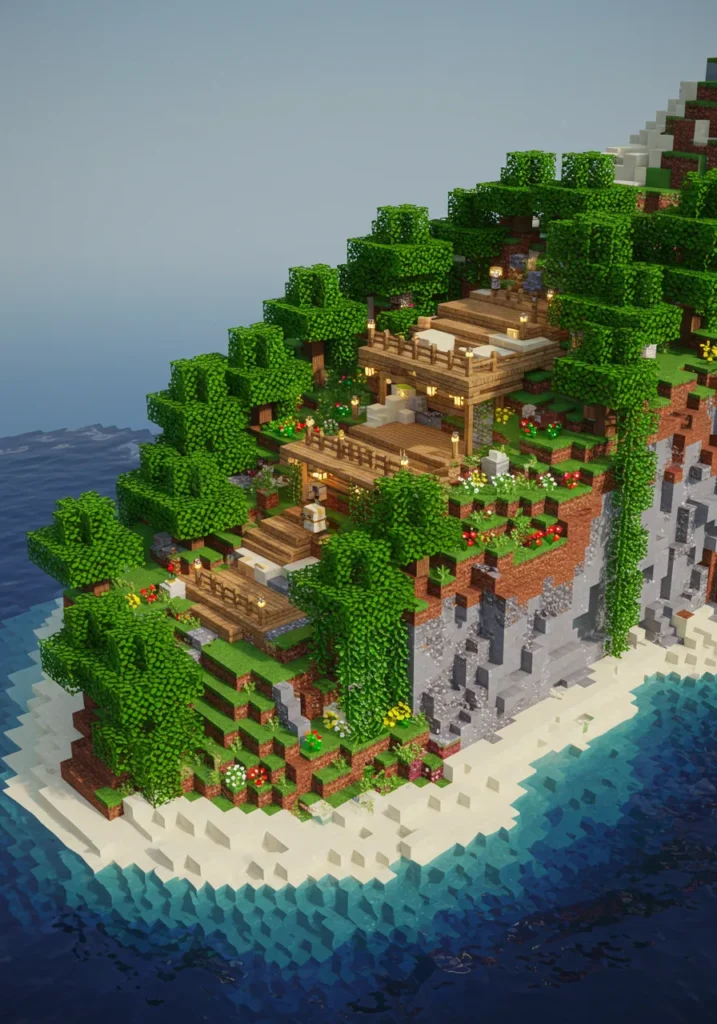 Coastal Cliff Garden