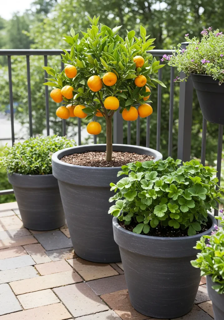 Container Fruit Garden