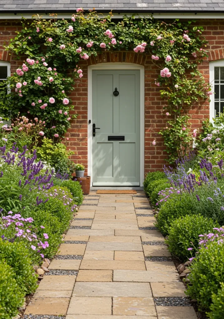 Cottage-Style Flower Borders