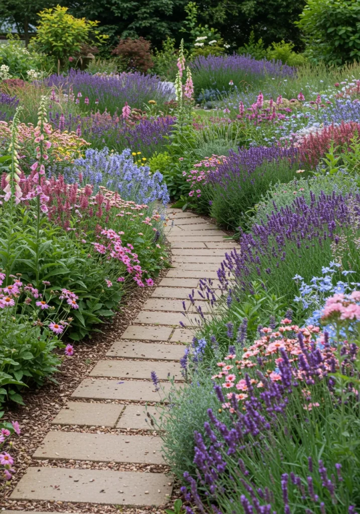 Cottage-Style Perennial Beds