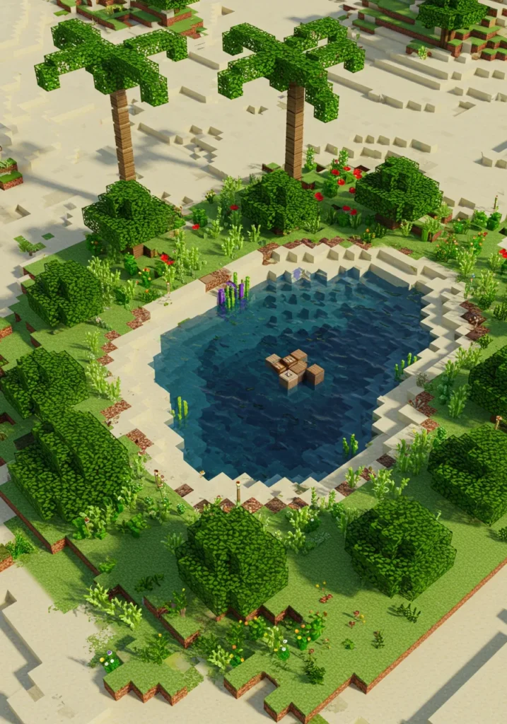 Desert Oasis Garden