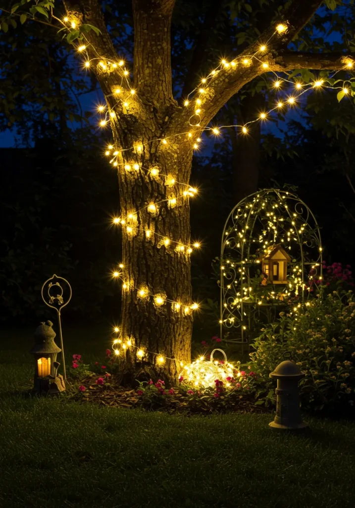 Fairy Lights in Trees