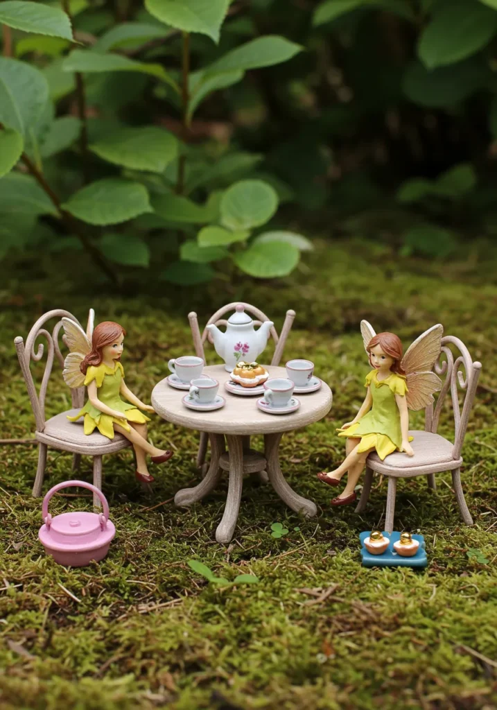Fairy Tea Party Scene
