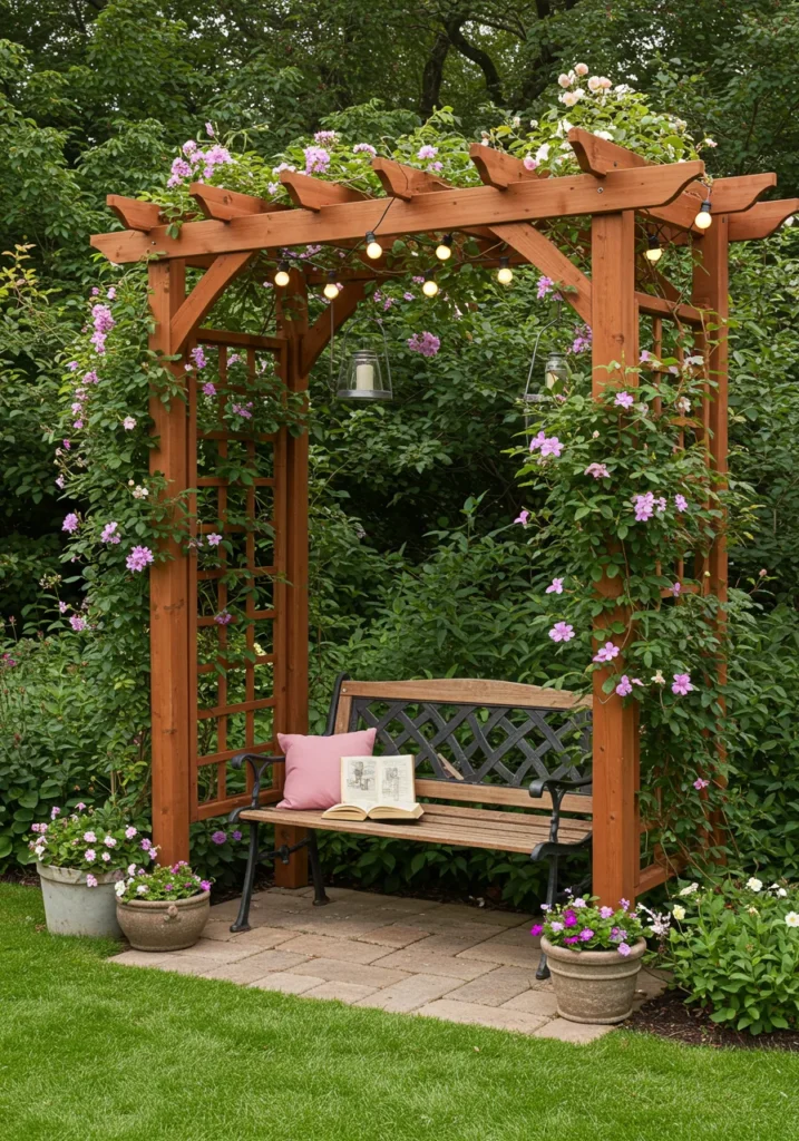 Flower Canopy Reading Nooks