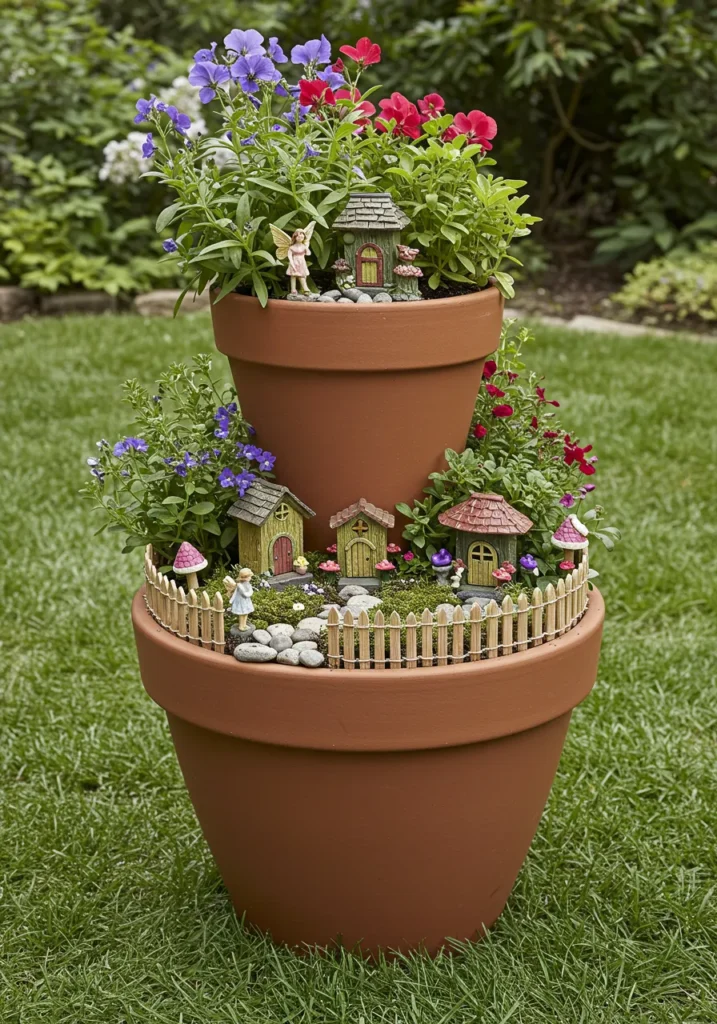Flower Pot Fairy Garden