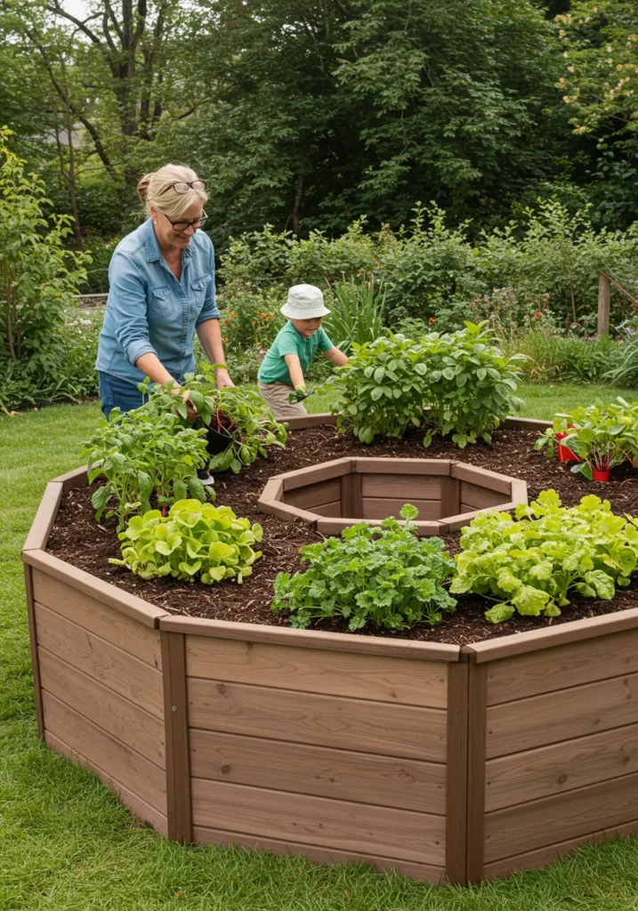 Keyhole Garden Beds