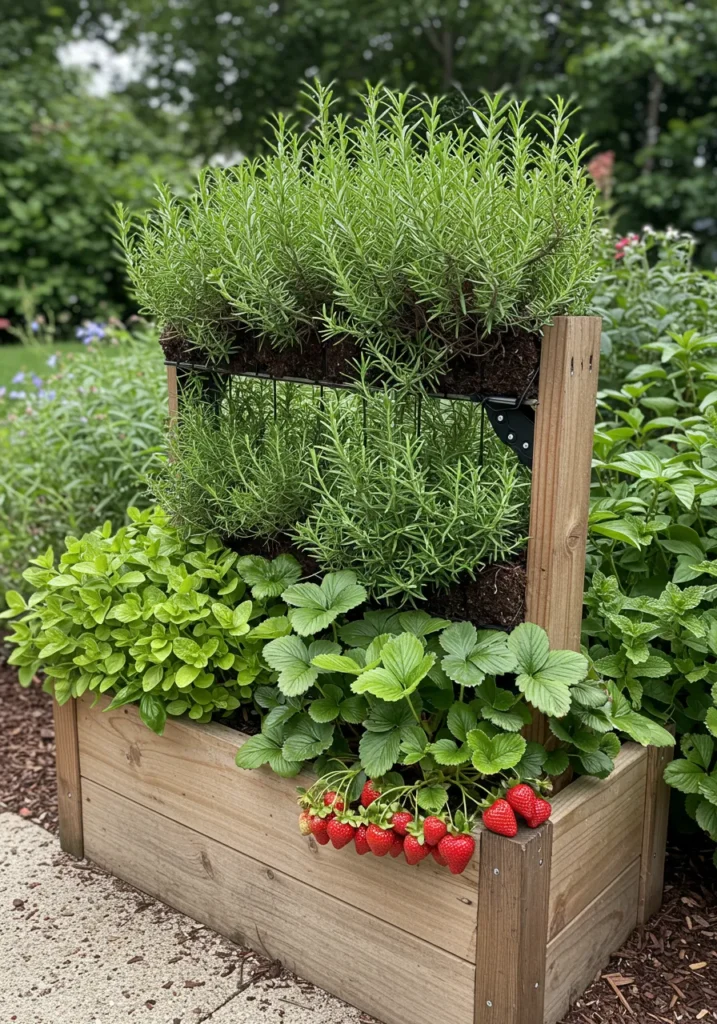 Mixed Fruit and Herb Garden