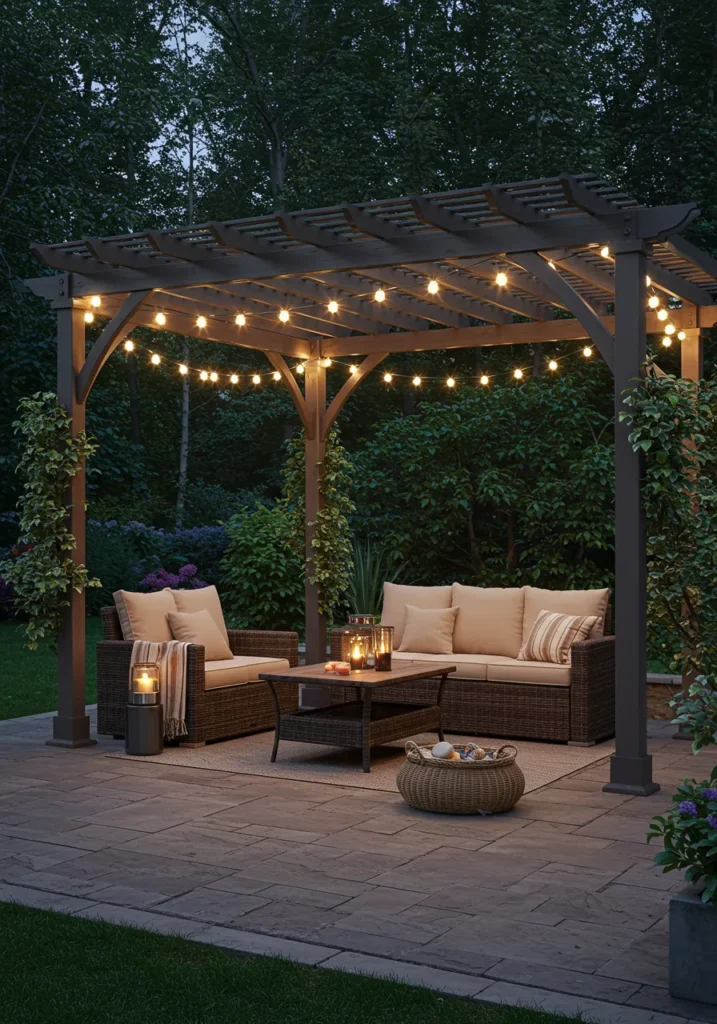 Pergola-Covered Spaces