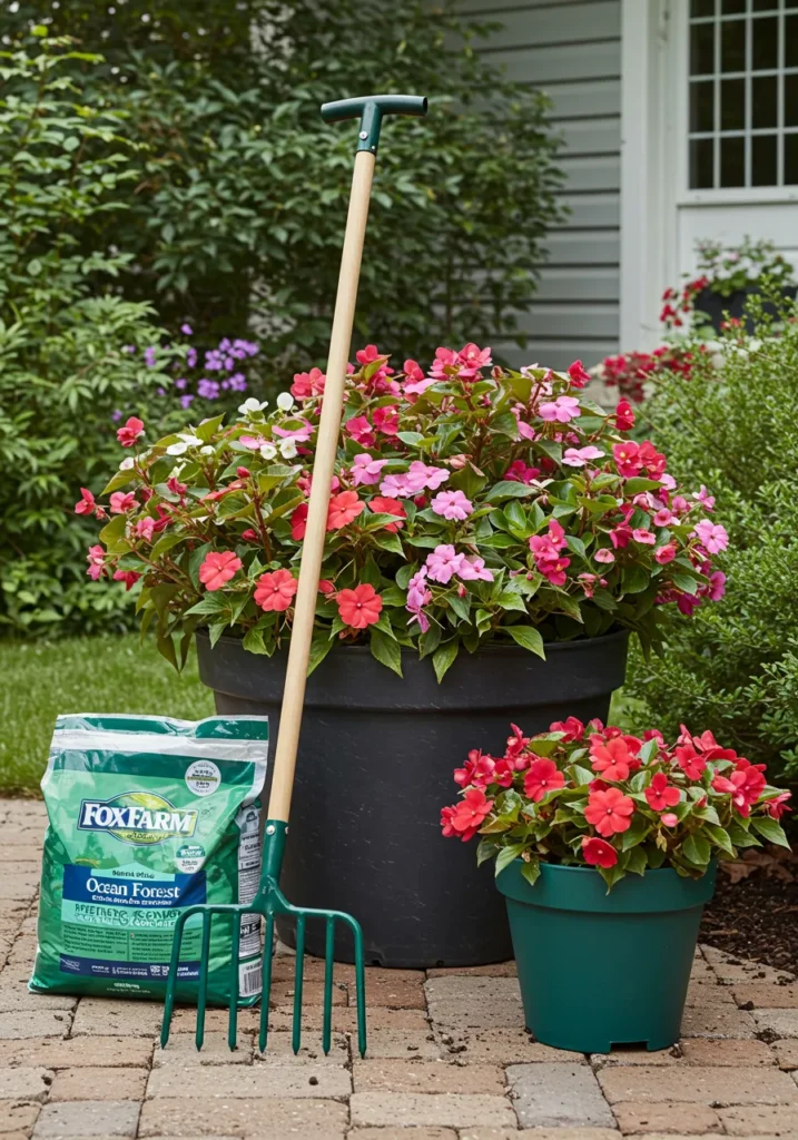 Shade-Loving Flower Garden