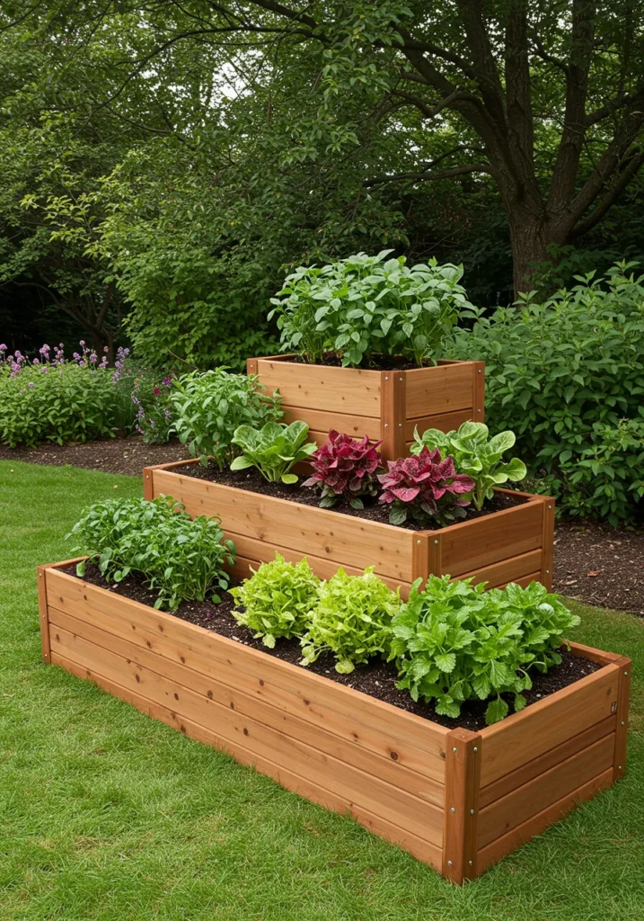 Tiered Garden Beds