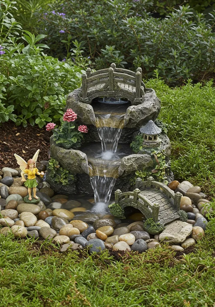 Waterfall Fairy Garden