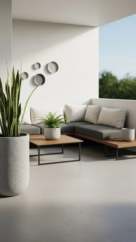 Modern Minimalist Patio