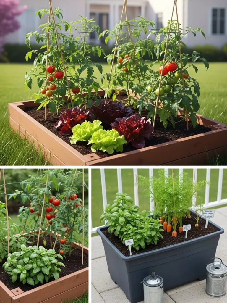 Productive Vegetable & Herb Patch