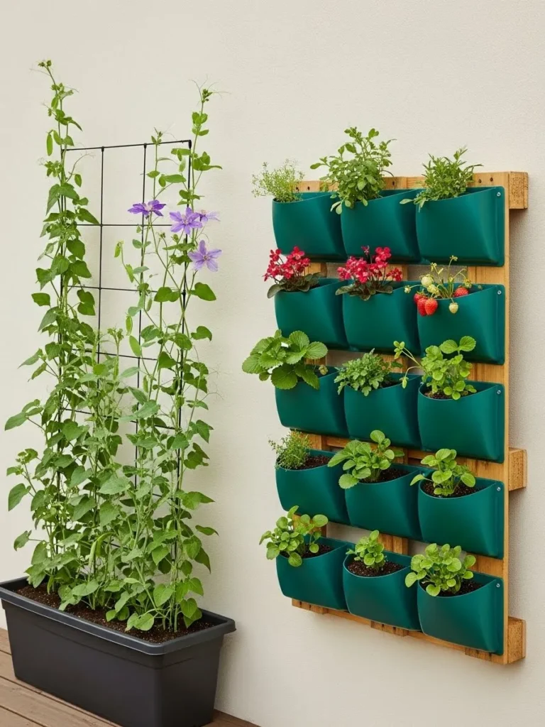 Space-Saving Vertical Garden
