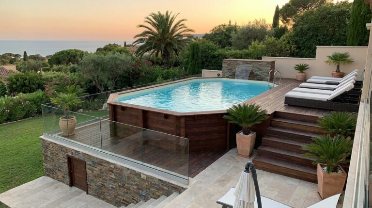10 Above Ground Swimming Pools That Look Luxurious
