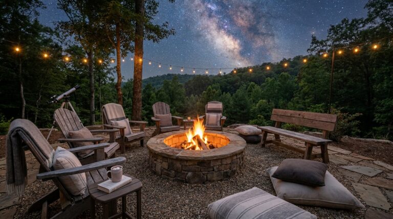 11 Fire Pit Seating Area Ideas for Relaxing Under the Stars