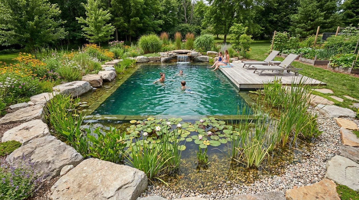 11 Natural Swimming Pool Ideas for an Eco-Friendly Backyard