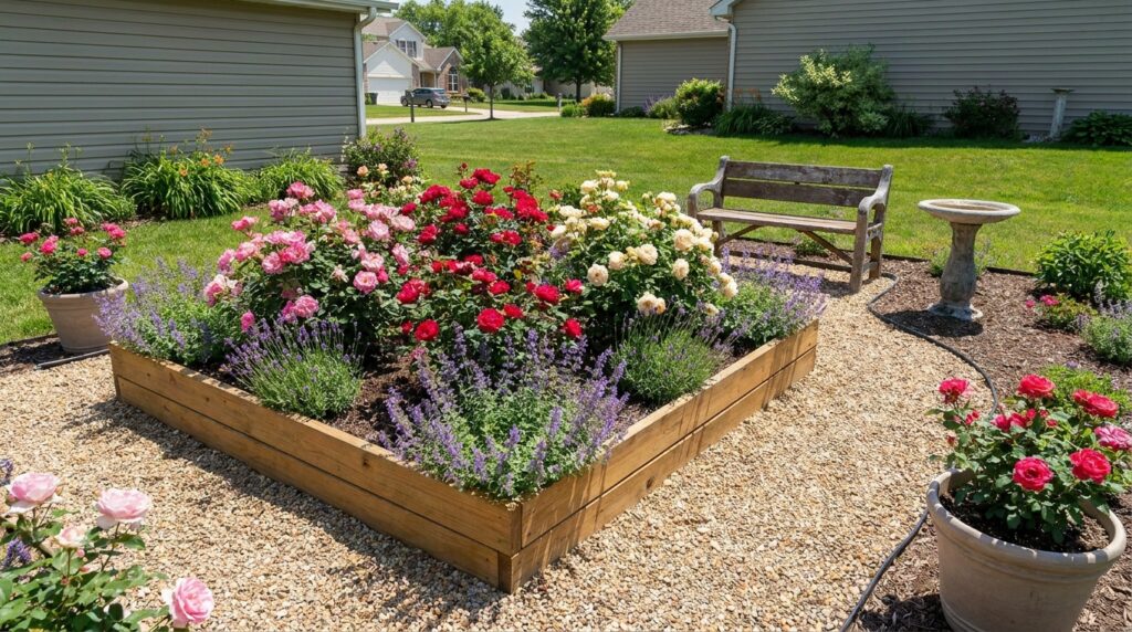 11 Simple Rose Garden Design Ideas for Beginners