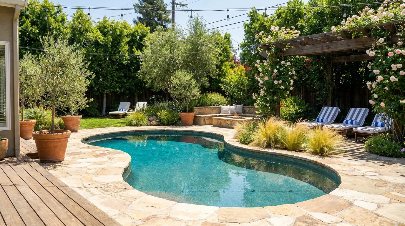 12 Backyard Pool Landscaping Ideas You'll Love