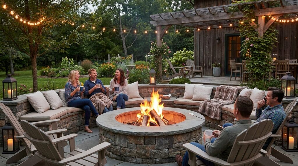 12 Fire Pit Areas That Create the Perfect Gathering Spot