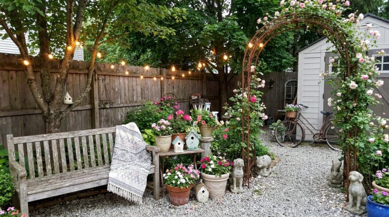 12 Garden Decor Ideas For A Charming Backyard