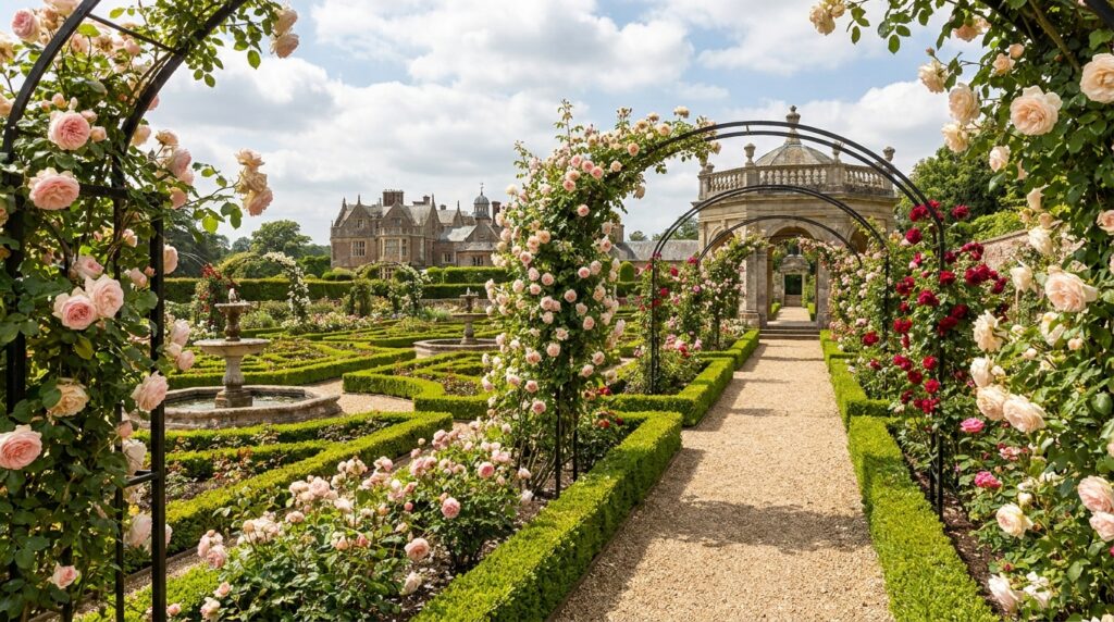 13 Luxury Rose Garden Design Inspiration