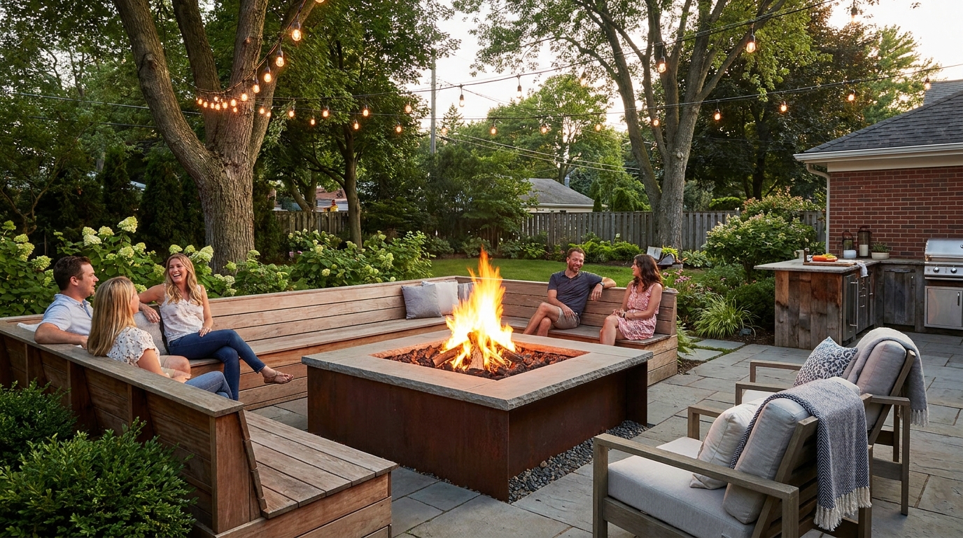 13 Outdoor Fire Pits That Instantly Upgrade Any Backyard