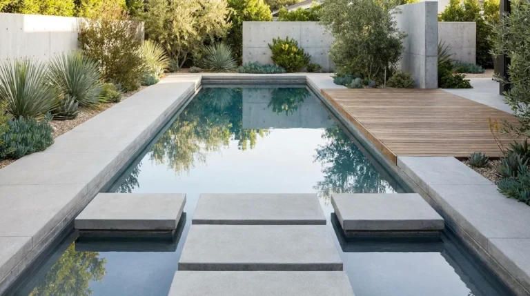 15 Modern Garden Pool Designs for Stylish Backyards