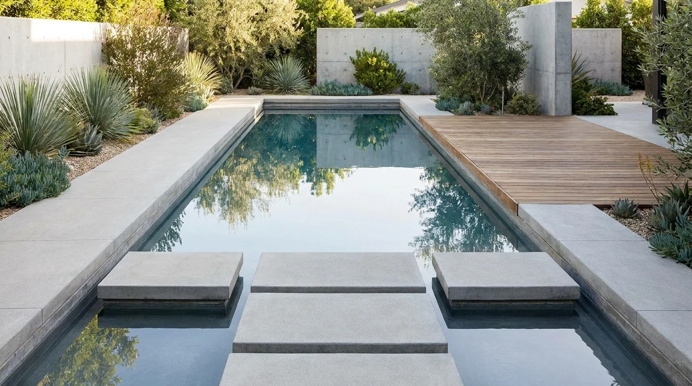 15 Modern Garden Pool Designs for Stylish Backyards