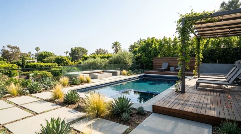 15 Pool Aesthetic Ideas With Modern Landscaping for a Stunning Backyard