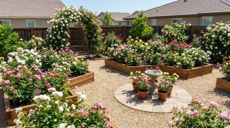 17 Creative Rose Garden Design Ideas for Every Yard