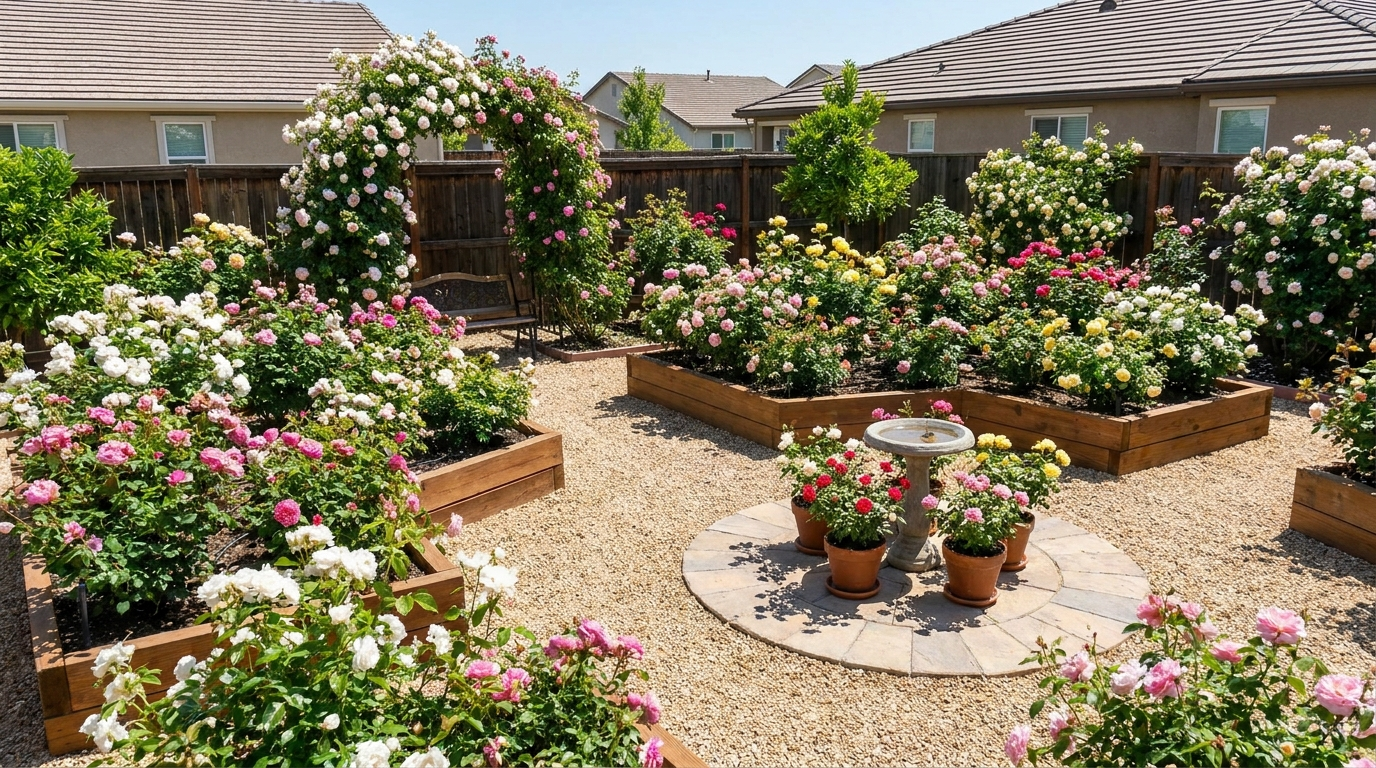 17 Creative Rose Garden Design Ideas for Every Yard