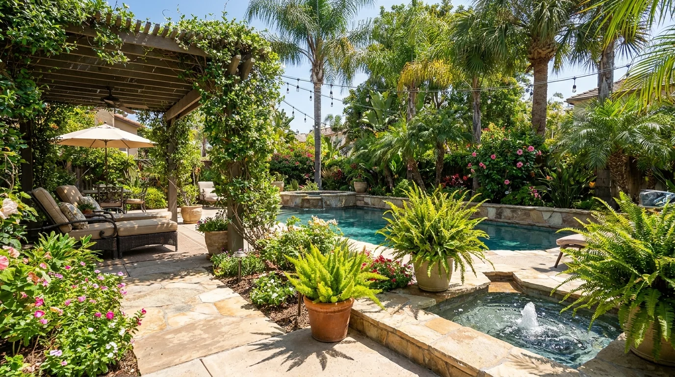 Poolside Garden Ideas for a Relaxing Backyard Escape
