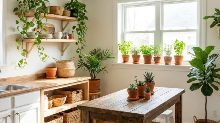 12 Kitchen Plant Decor Ideas to Brighten Your Home with Indoor Greenery