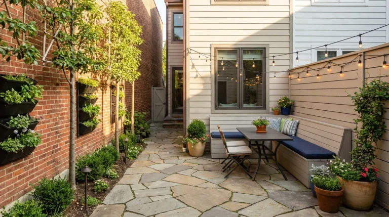 13 Narrow Side Yard & Townhouse Patio Ideas That Maximize Every Inch