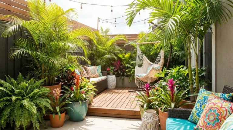 12 Tropical Garden Design Ideas for Small Spaces & Style