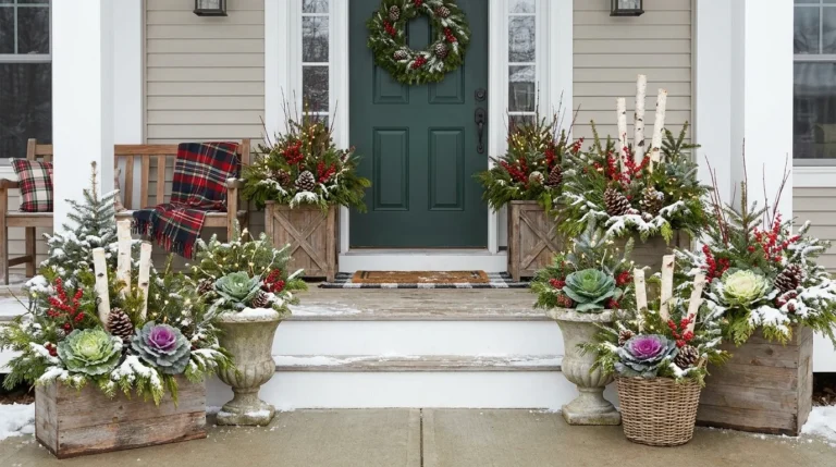 12 Winter Planter Ideas for a Beautiful Front Porch